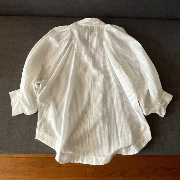 Maeve Easy Voluminous Button-down Shirt. - Picture 2 of 8